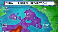 Sunday has washout potential with rain showers