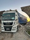 Un camión destroza uno de los arcos del acueducto de El Cobre, en Algeciras