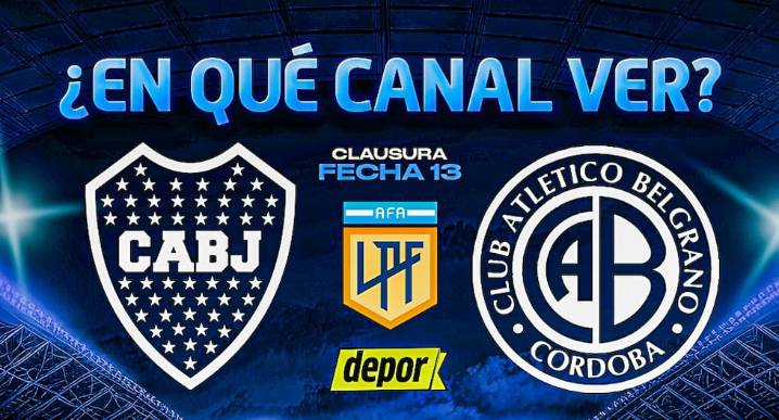 Por Liga Profesional, dónde ver hoy Boca vs. Belgrano EN VIVO: qué canales televisan