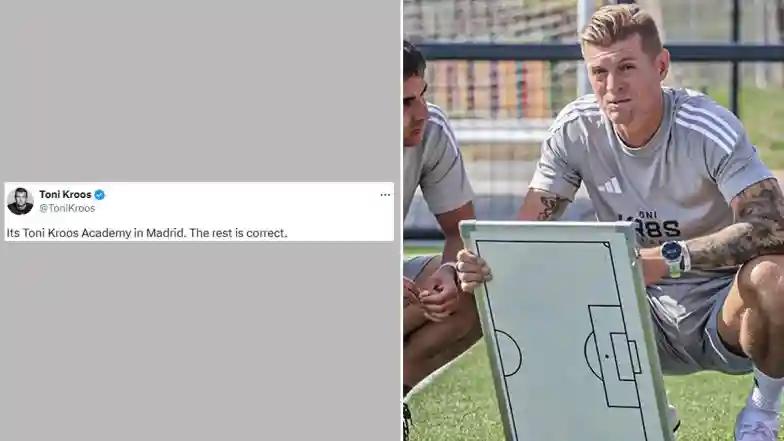 Football ‘Not Real Madrid Academy’ Toni Kroos Corrects Media Outlet’s Mistake About Ownership of Academy in Madrid (See Post)