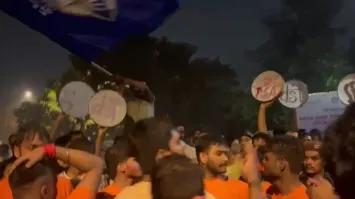 Clashes Erupt at JNU During Dussehra Festivities Over Effigy Burning of Umar Khalid, Sharjeel Imam