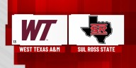 #13 West Texas A&M sweeps Sul Ross State; win