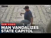 Vandal sets fire inside Washington state Capitol building, causes 'significant' damage