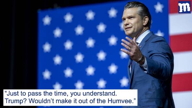 '16.2 seconds,' concludes US general calculating survival time of Hegseth in combat scenario