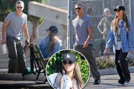Jessica Alba and ex Cash Warren have frosty reunion at daughter's tennis match