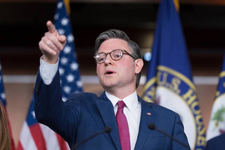 Mike Johnson says he 'doesn't see the path' for third Trump term