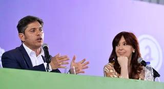 Axel Kicillof y Cristina Kirchner sellaron un gesto de unidad en San José 1111