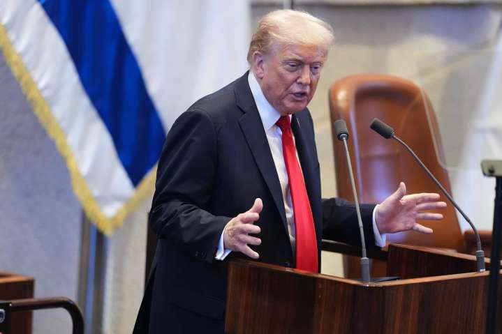 Trump urges Israel to seize chance for peace ahead of Egypt summit on Gaza’s future