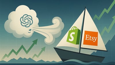 Shopify and Etsy Just Got a Surprising Boost From ChatGPT