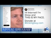 Why the 'blinking guy' decided to use his meme for good