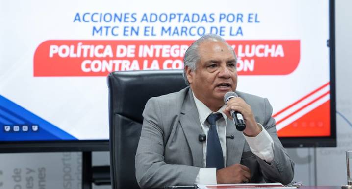Ministro de Transportes asegura que el 80% de transportistas no acatará el paro de este 2 de octubre 