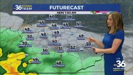 Wet and cool to start off the work week