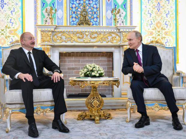 Putin says Russian air defenses were responsible for Azerbaijani jet’s crash last year, killing 38