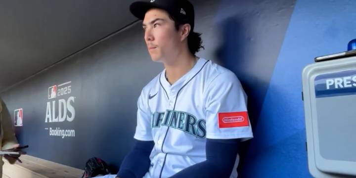 Bryan Woo throws simulated game ahead of ALDS