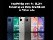 Best Mobiles under Rs. 25,000: Comparing Mid