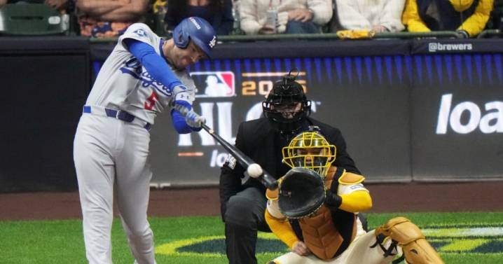 Dodgers pega primero y se pone en ventaja ante Brewers en la Serie de Campeonato de la Liga Nacional