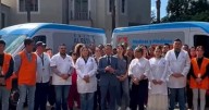 Con dos brigadas de médicos, Lemus responde a la emergencia en Puerto Vallarta y otros estados