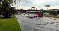Ojo a la movilidad hoy jueves 16 de octubre: lluvias causan inundaciones en el norte de Bogotá