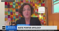 California gubernatorial candidate Katie Porter says she "could have done better" in viral clips