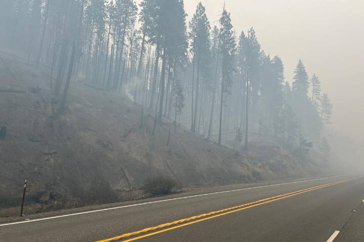 Labor Mountain Fire: Blewett Pass Reopens