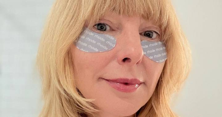 Rhode Beauty Eye Patch Review on Older Skin