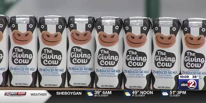 Feeding America Eastern Wisconsin receives 30,000 cartons of shelf