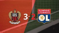 Liga de Francia: Olympique Lyon cayó ante Nice con todo, a pesar del doblete de Pavel Sulc