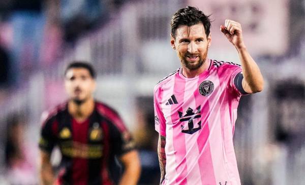 Con dos goles de Messi, Inter Miami goleó a Atlanta United 4 a 0
