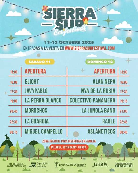 Sierra Sur Ecofestival hace más festivo el fin de semana en Zahara de la Sierra