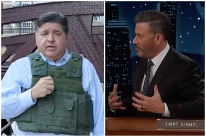 JB Pritzker Reports From ‘War-Torn Chicago’ On Jimmy Kimmel