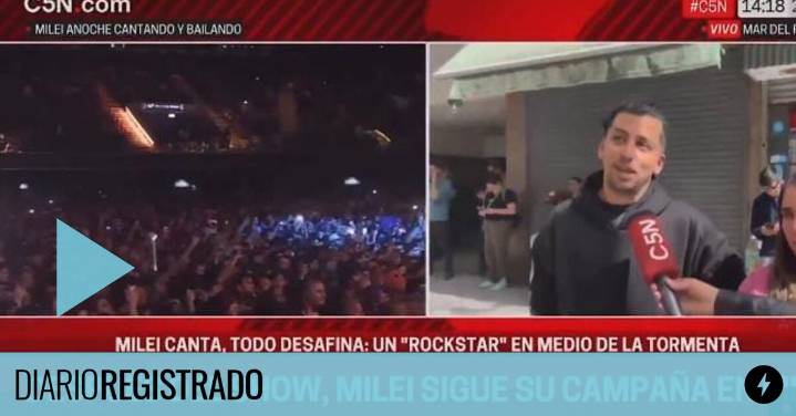 Milei viajó a Mar del Plata y apareció otro arrepentido: "Fue el peor voto de mi vida"
