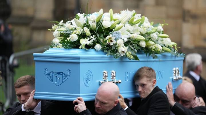 Manchester is saying its last goodbye to boxing icon Ricky Hatton