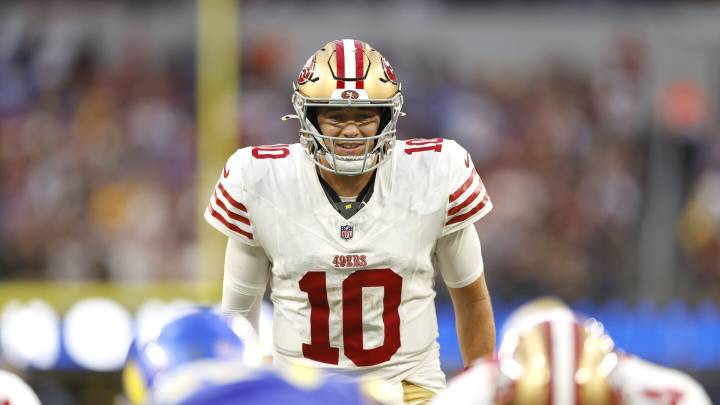 Mac Jones limited, Brock Purdy out of practice Wednesday