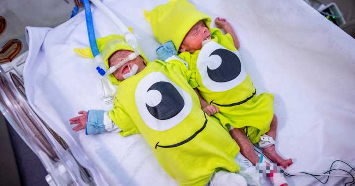 NICU babies get into Halloween spirit by donning spooky costumes