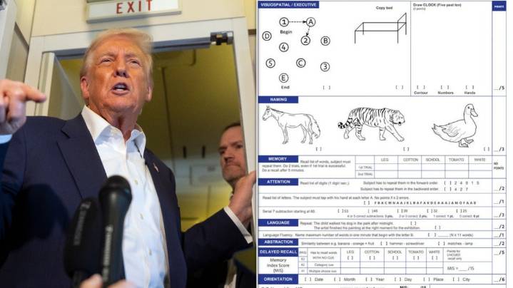 Trump Ripped For Bragging About Passing Dementia Test