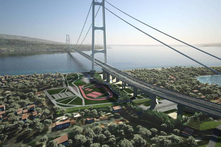 El puente con el tramo colgante más largo del mundo conectará la isla de Sicilia con Italia continental