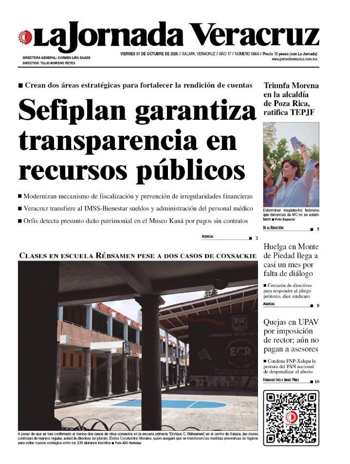 Portada del 31 de octubre de 2025
