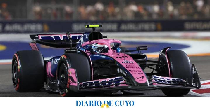 Franco Colapinto largará 18° en el GP de Singapur