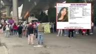 Bloquean Periférico Norte por desaparición de Kimberly Moya, alumna de CCH Naucalpan