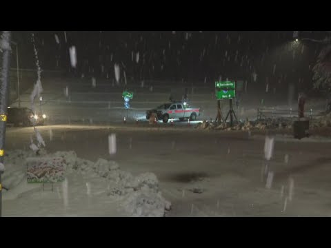 Sierra sees snowfall in Northern California's first storm