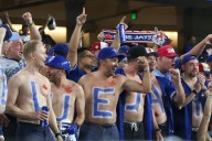 Toronto Blue Jays fans take over Dodger Stadium after World Series Game 5 win in L.A.
