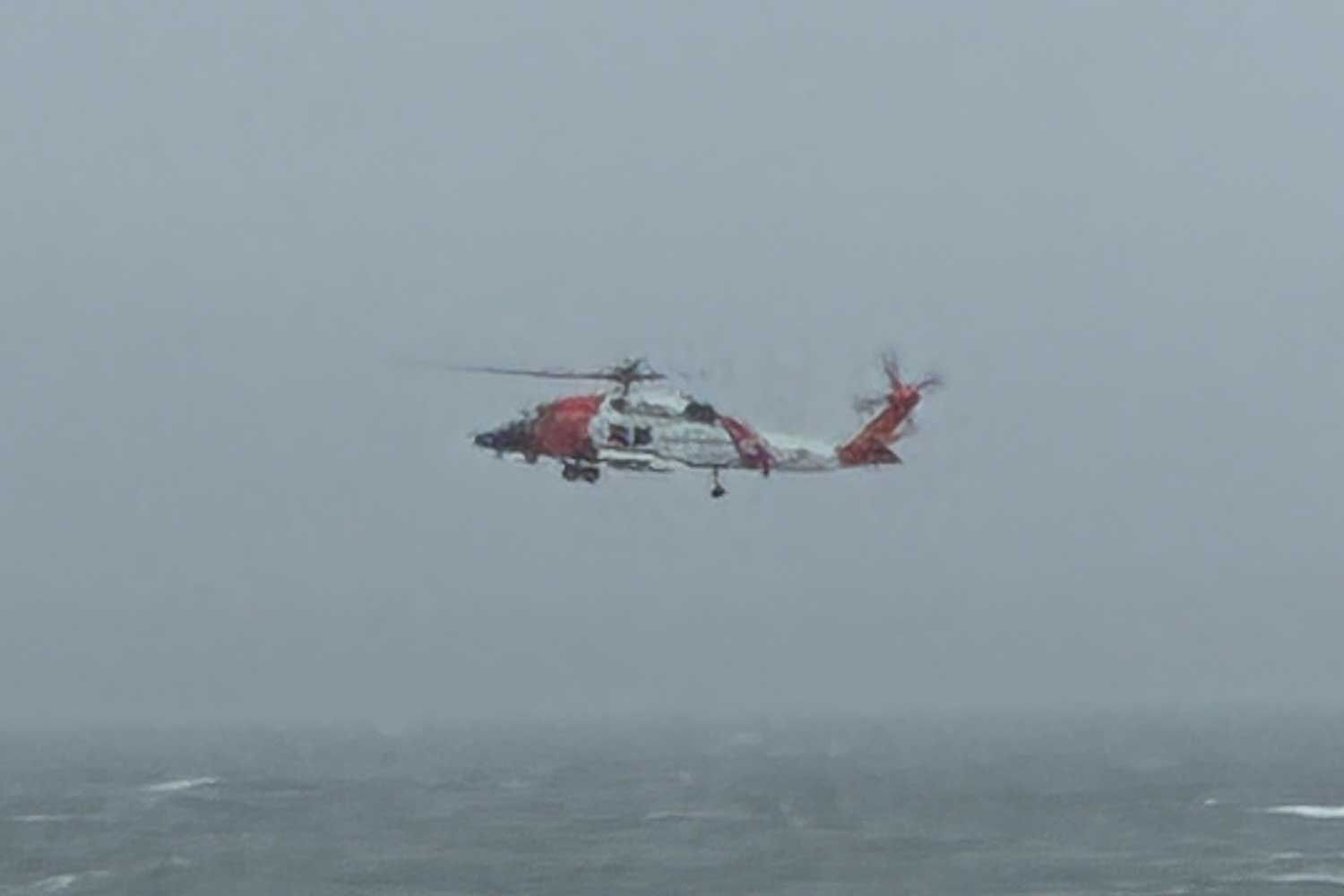 Man Rescued After Falling Overboard from Ferry During Nor'easter