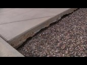 After storms, homeowners complain of sinking spots in their yards