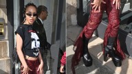 FKA Twigs Brings Goth-industrial Edge in Black Platforms at Paris Show