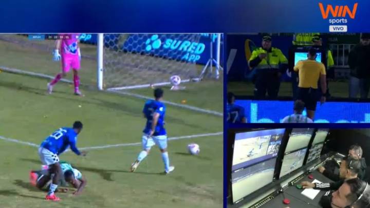 Video del penal que le pitaron a Atlético Nacional: estalla la polémica con Alfredo Morelos