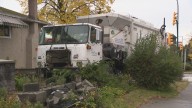 Vancouver garbage truck driver crashes towards houses