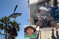 Huntington Beach bystanders save child in helicopter crash