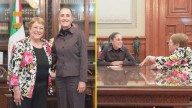 Presidenta de México se reúne con Bachelet: "Conversamos sobre América Latina, el bienestar y el papel de las mujeres en política"