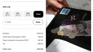 'Cancel tipping culture': Aussies outraged as customer exposes cafe's hidden tip option on bill
