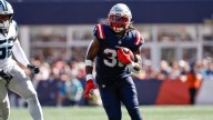 Rhamondre Stevenson First TD prop on DraftKings (+500) for Patriots vs. Browns
